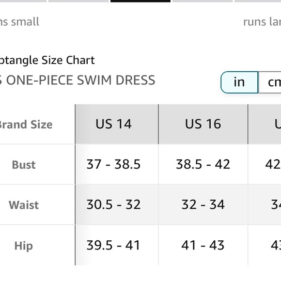 NWOT Rare Septangle V Neck Jeweltone One Piece Swimsuit Slimming Swimdress Sz 14 - Picture 9 of 9